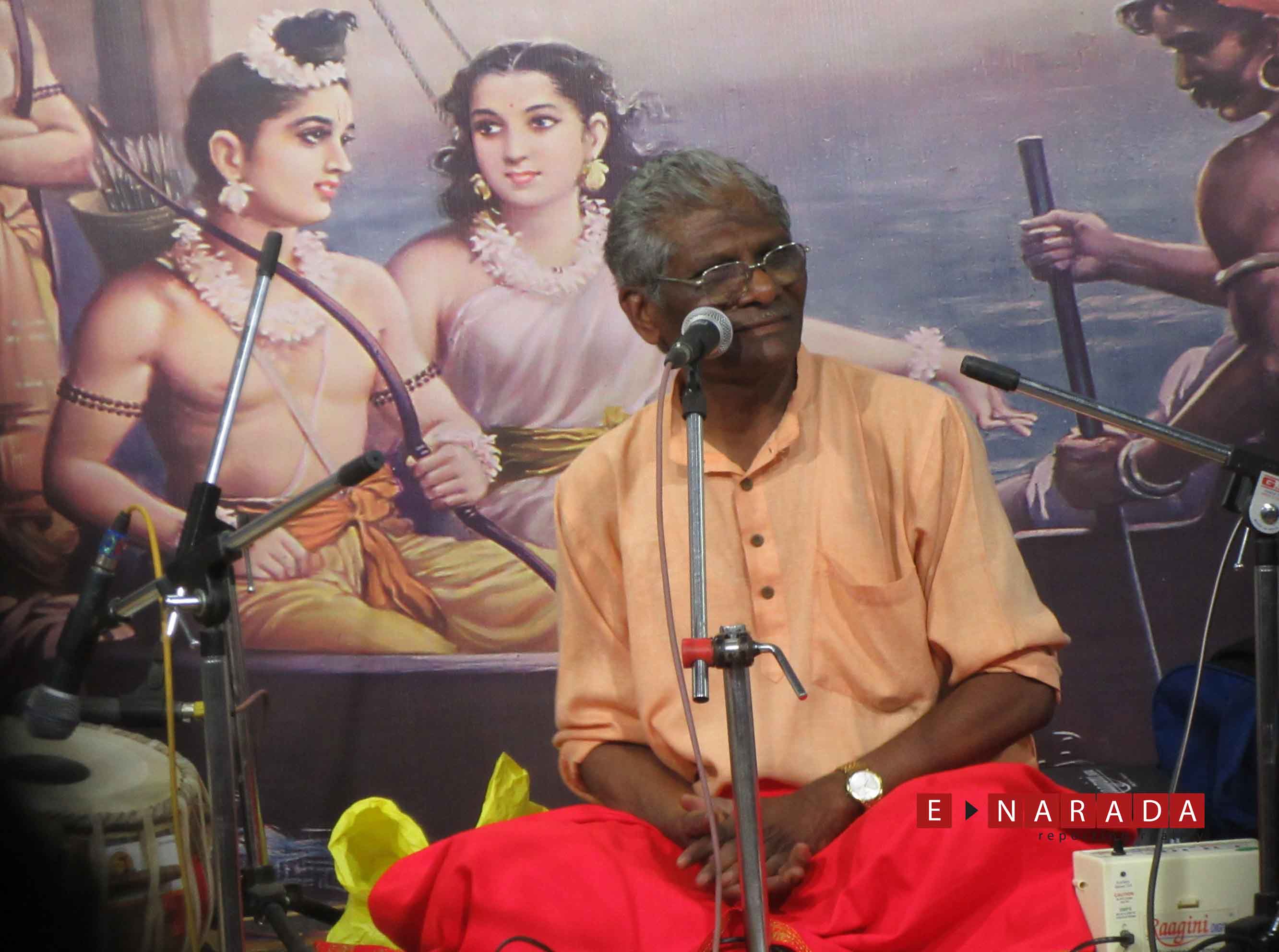 Husainsab at Rama navami concert at Bengaluru
