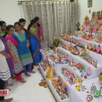 Dolls arrangement in Malleshwaram. Pic by eNarada