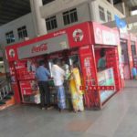 Demanding higher price than MRP at Hassan Bus stand. eNarada Pic