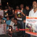 Save Bengal, Protest in Bengaluru. 8-7-17. eNarada Pic